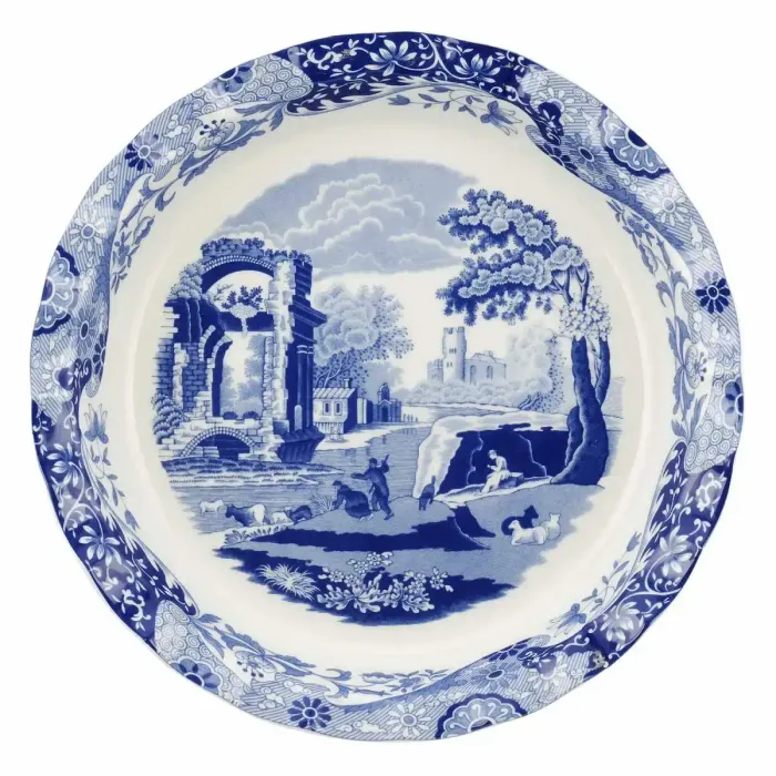 Pie Dish_BLI_26cm Blue Italian 