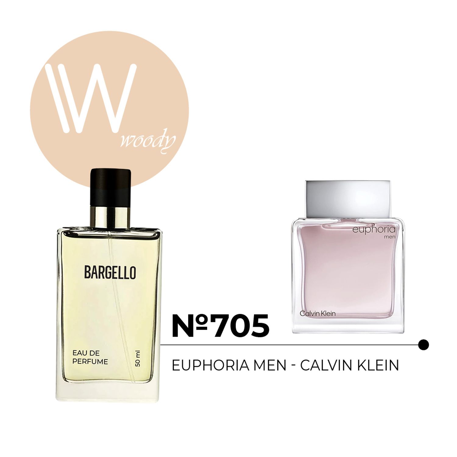 №705 for man 50 ml /Calvin Klein- Euphoria Men /