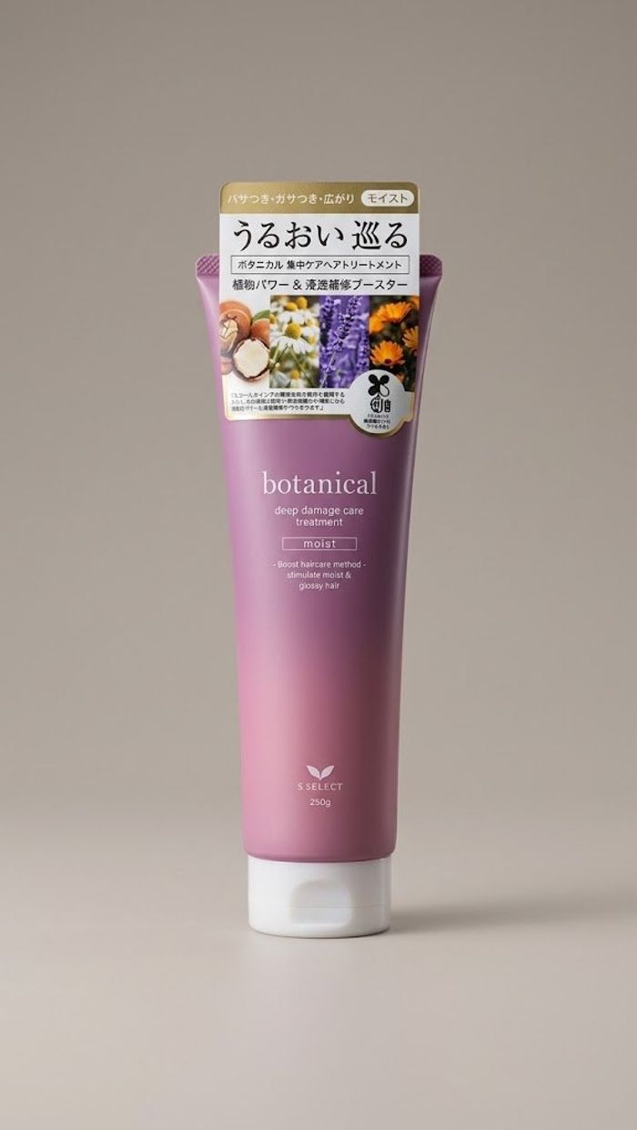S-Select эрчимт арчилгааны үсний нөхөн сэргээгч, чийгшүүлэх (Botanical)
