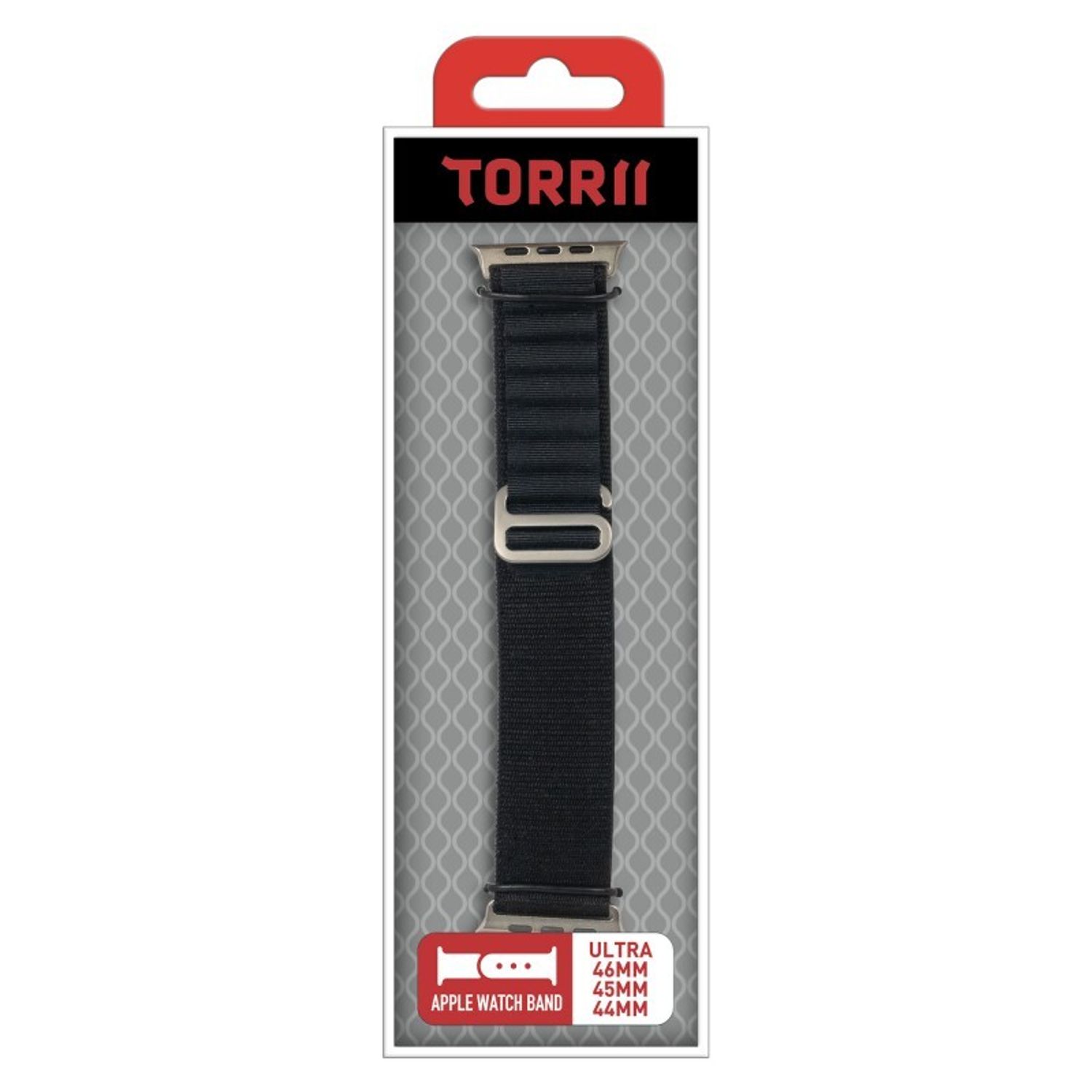 44-46 mm Apple Watch Band – SOLAR 01 BLACK