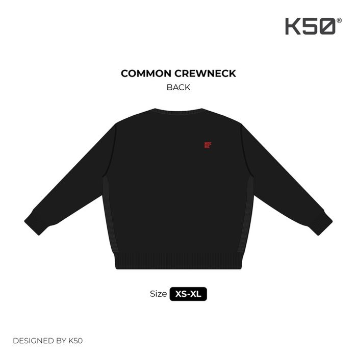 Common Crewneck / Black (Nifty design)