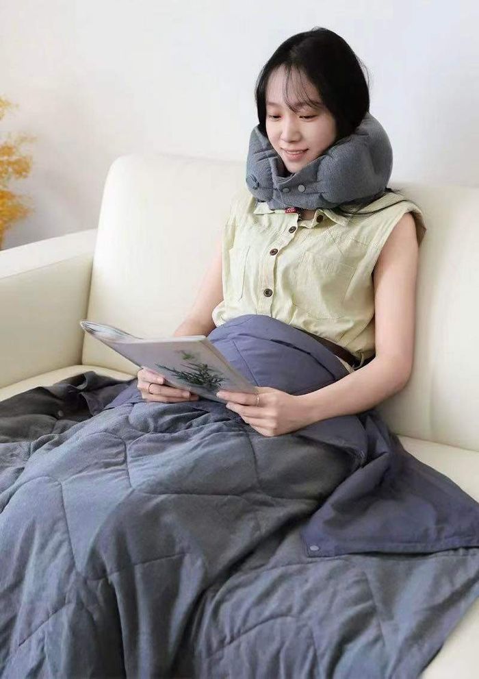 Нөмрөгтэй хийлдэг хүзүүний дэр