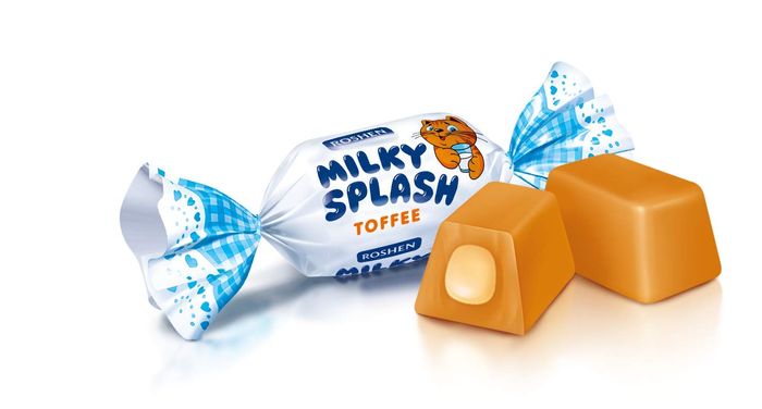 Чихэр Roshen Milky splash 1кг
