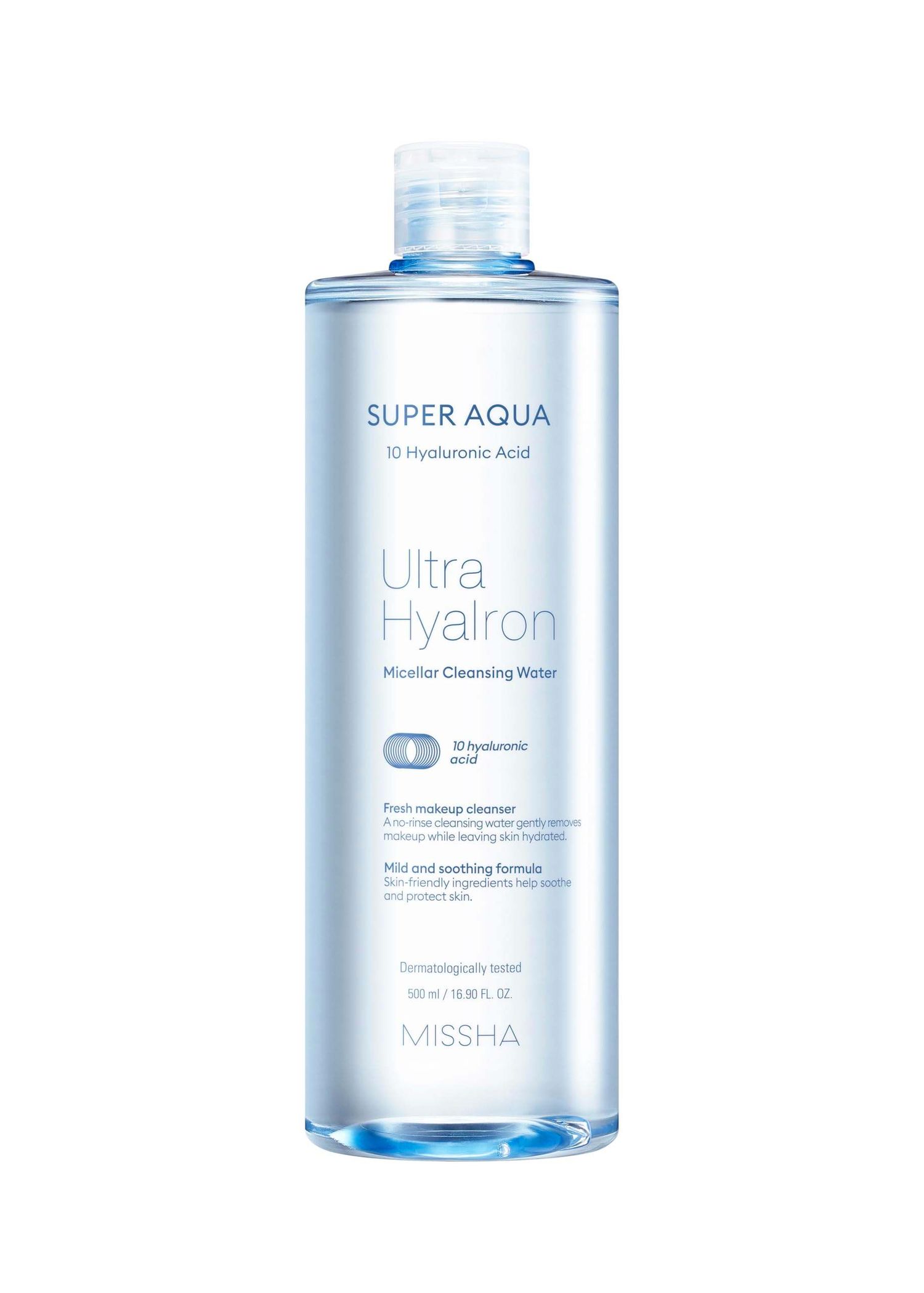 MISSHA Super Aqua Ultra Hyalron Micellar Cleansing Water 500ml