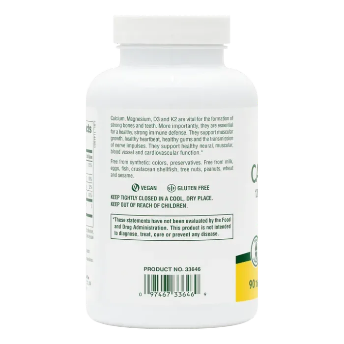 Calcium • Magnesium • D3 • K2