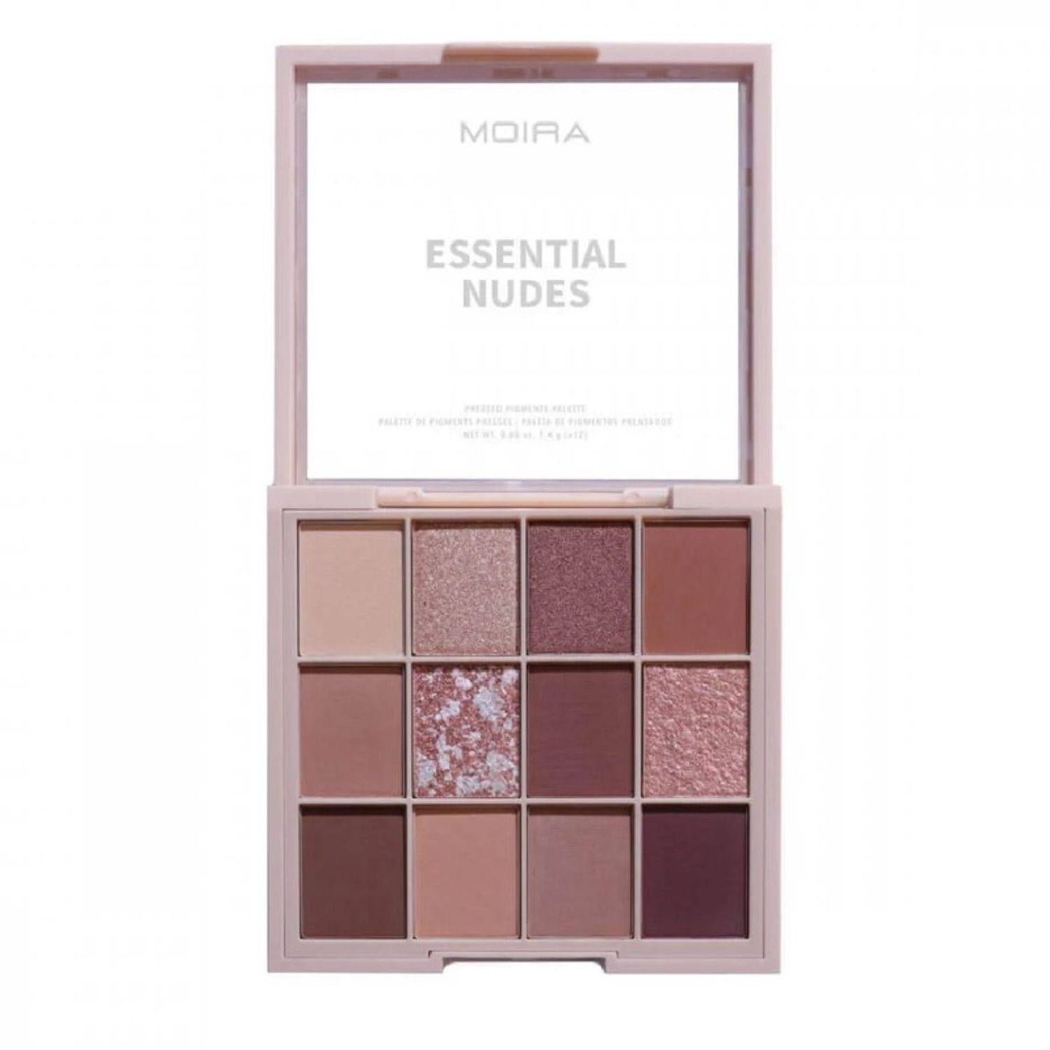 Moira essential nudes pressed pigment palette 