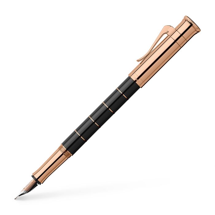 Graf von Faber-Castell Classic Anello Rose gold Fountain pen Fine Nib 