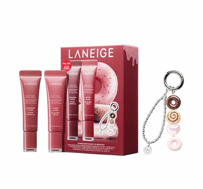 LANEIGE DONUT DELIGHT LIP SERUM DUO LIMITED EDITION 