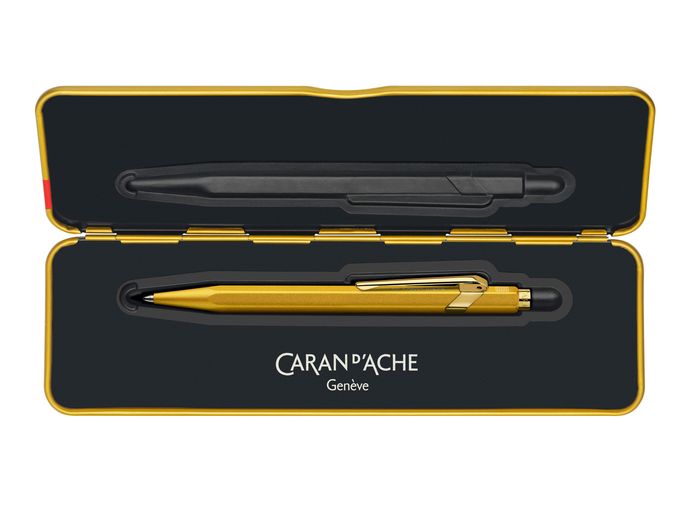 Caran d'Ache 849 "Premium" Collection Goldbar  Ballpoint