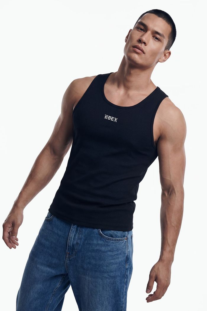 Essential Ribbed Body Fit Tank