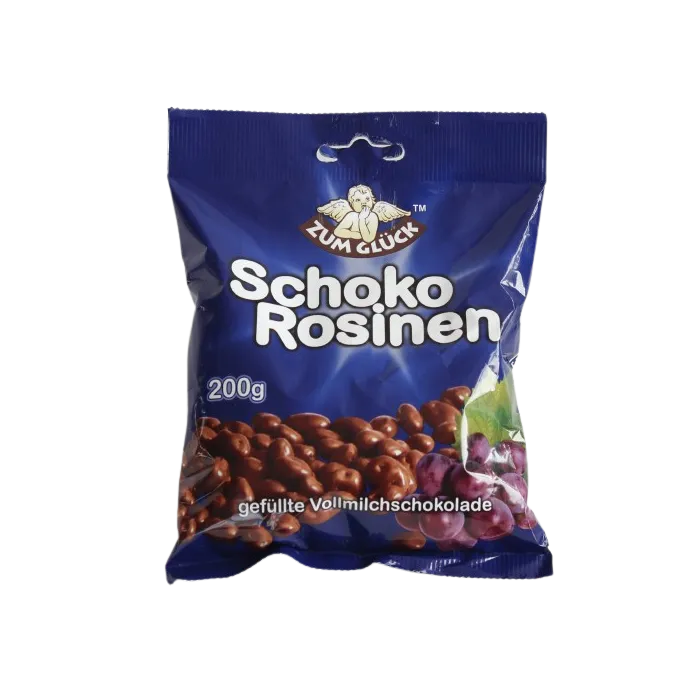 Үрэл Zum-schoko rosinen 200гр 