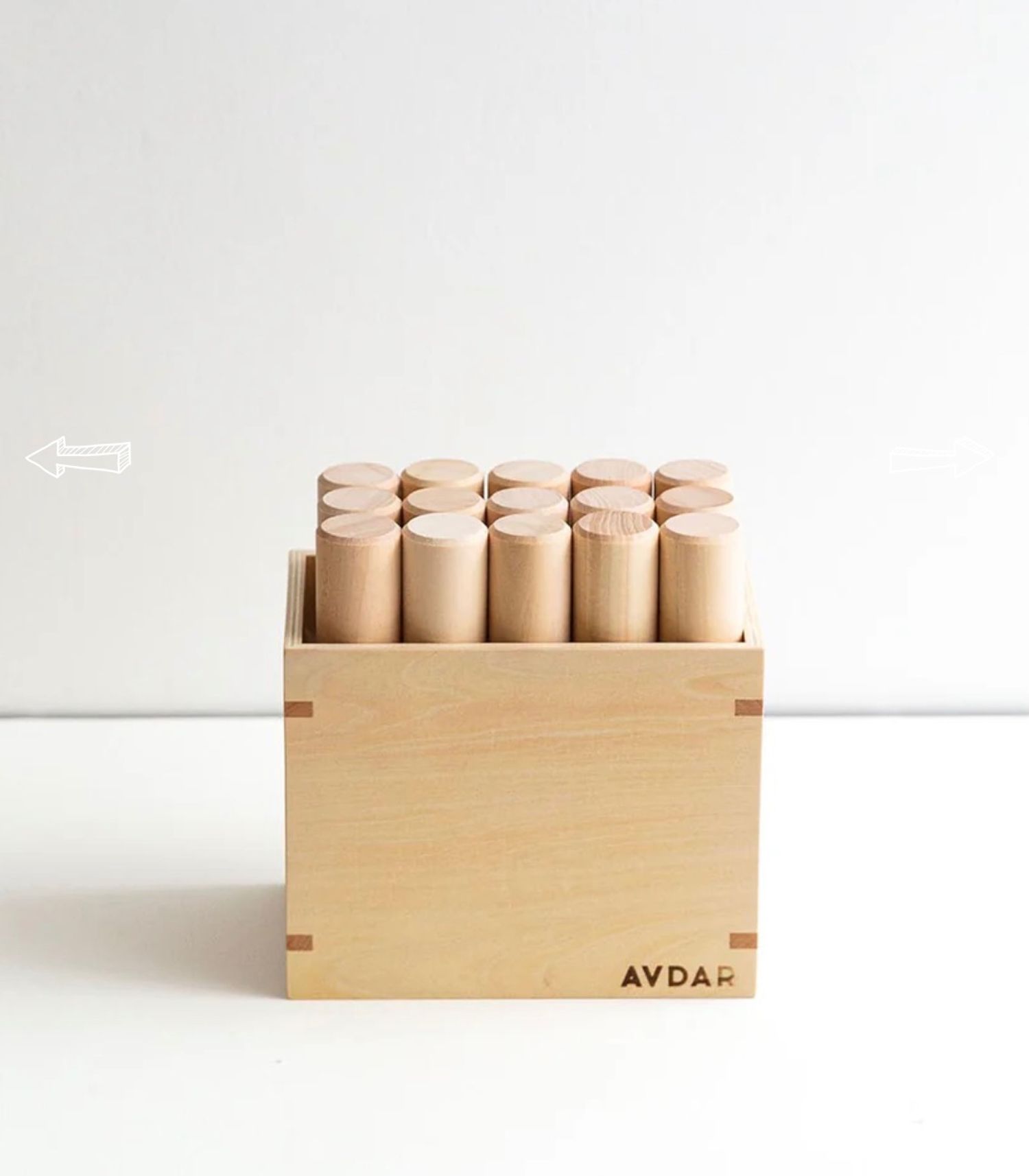 Cylinder blocks (Wooden)