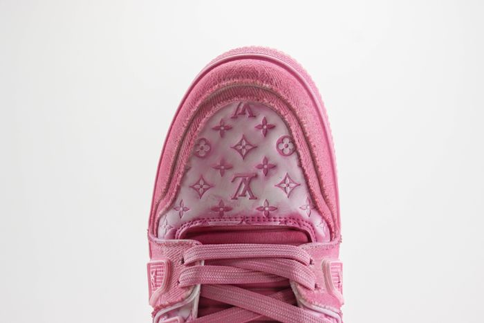 LV Pink Trainer Sneaker