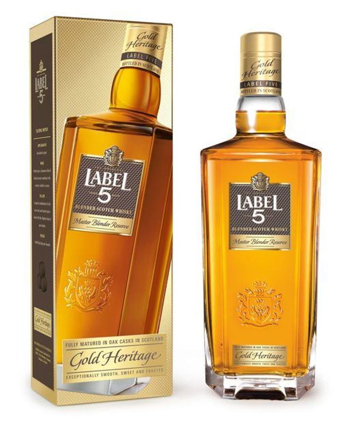 Виски LABEL 5 Gold Heritage 12YO 0.75л