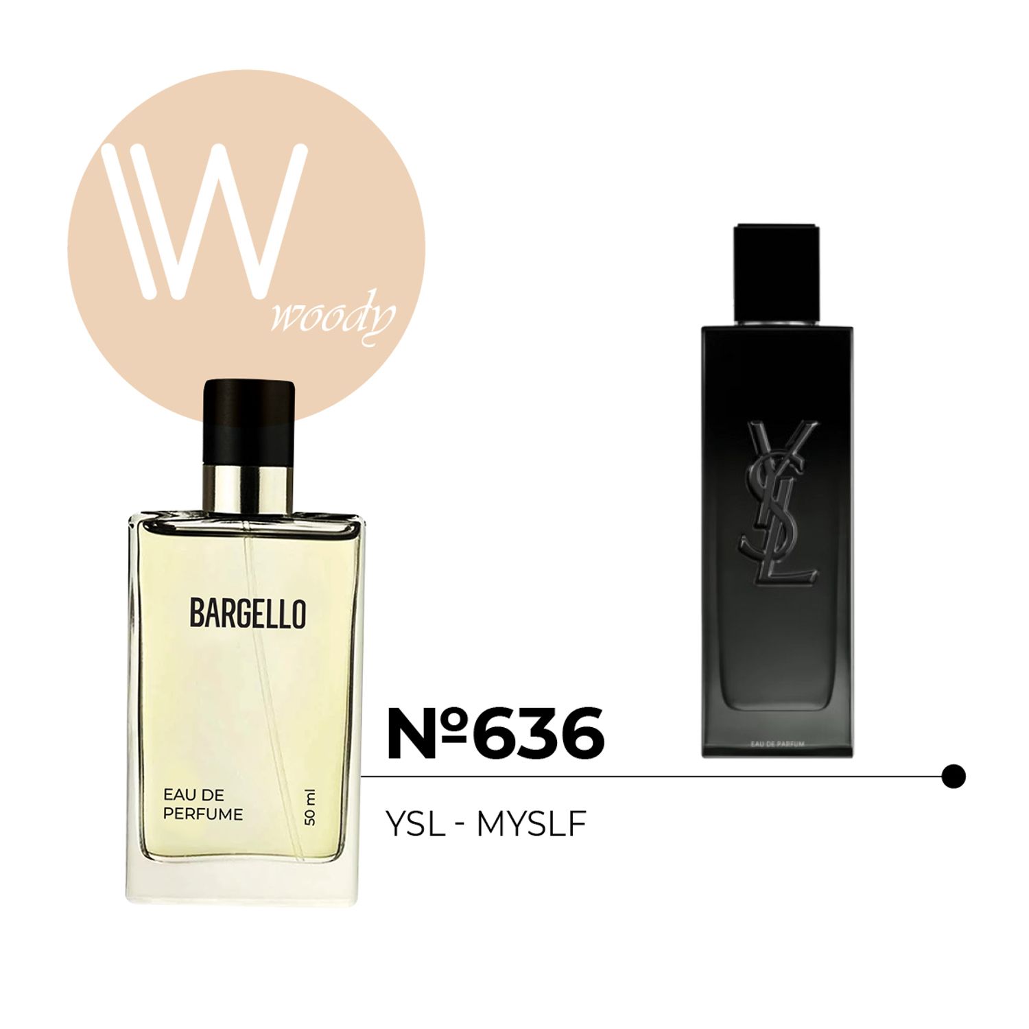 №636 for men 50 ml /YSL - MYSELF/