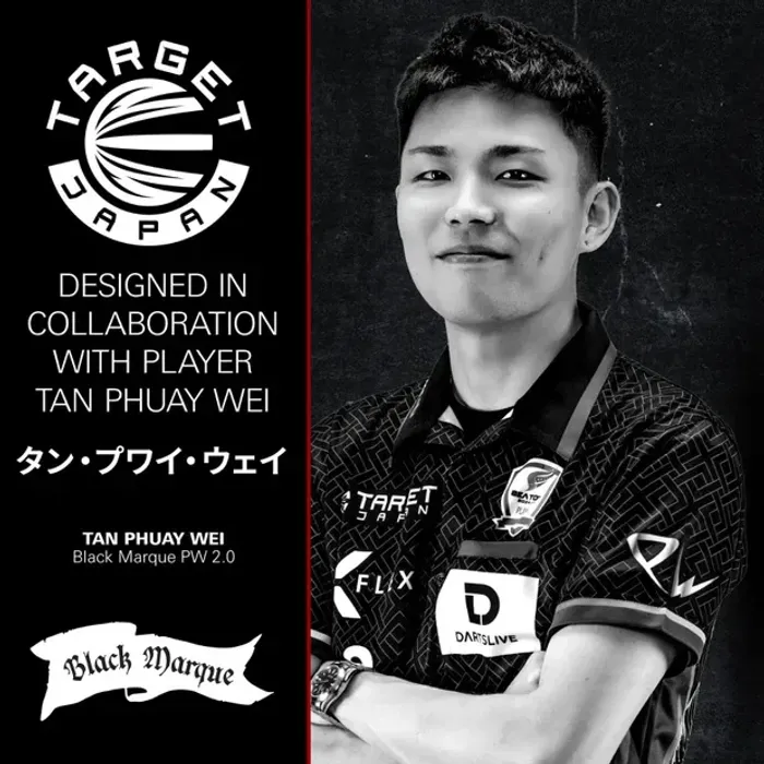 TARGET Black Marque PW 2.0 - Steel Tip