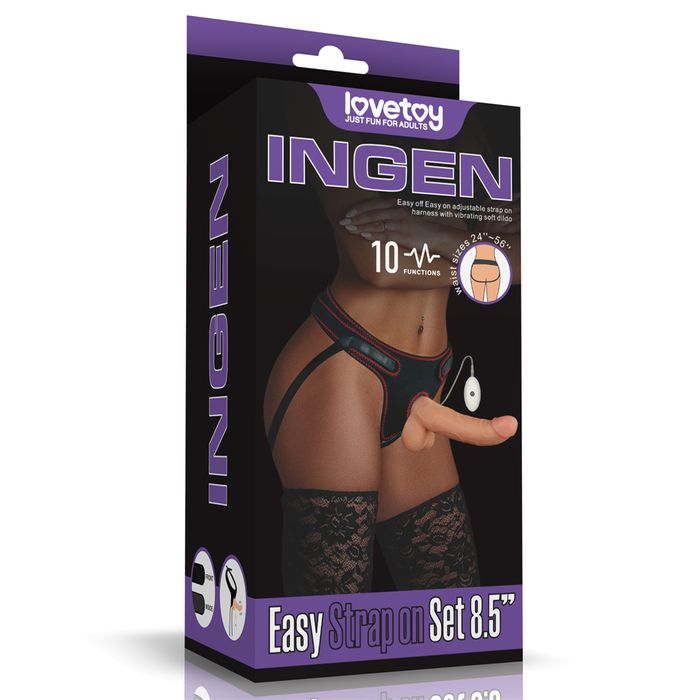 Easy Strap On Set 8.5''