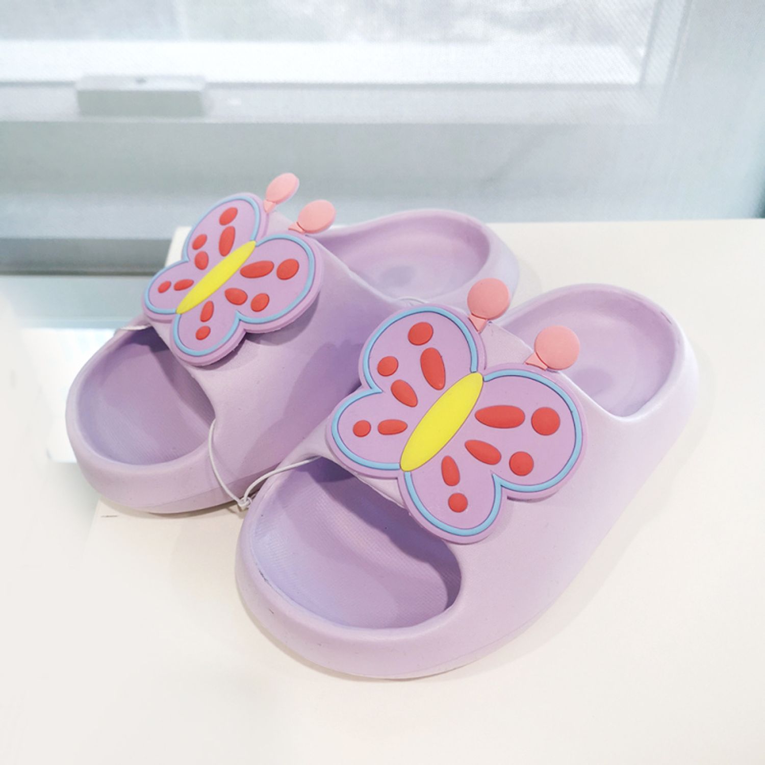 Butterfly Series Soft Sandals for Ladies (Purple 180mm)