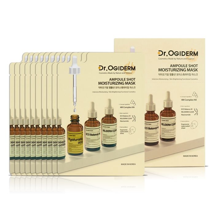 Dr.Ogiderm ampoule shot moisturizing mask 30ml