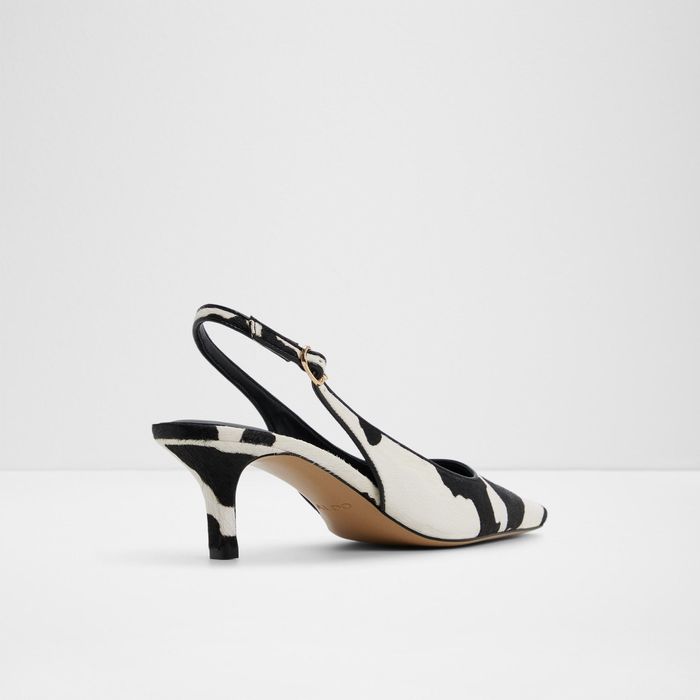 GABRIELLIE-122-WHITE/BLACK-L Dress Shoes
