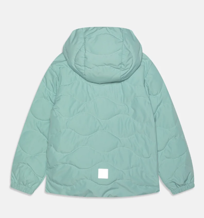 Down jacket, Fossila Cool green