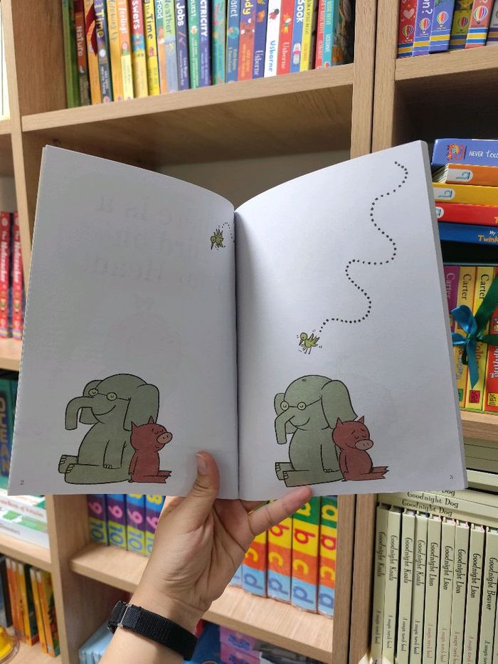 There is a bird on your head