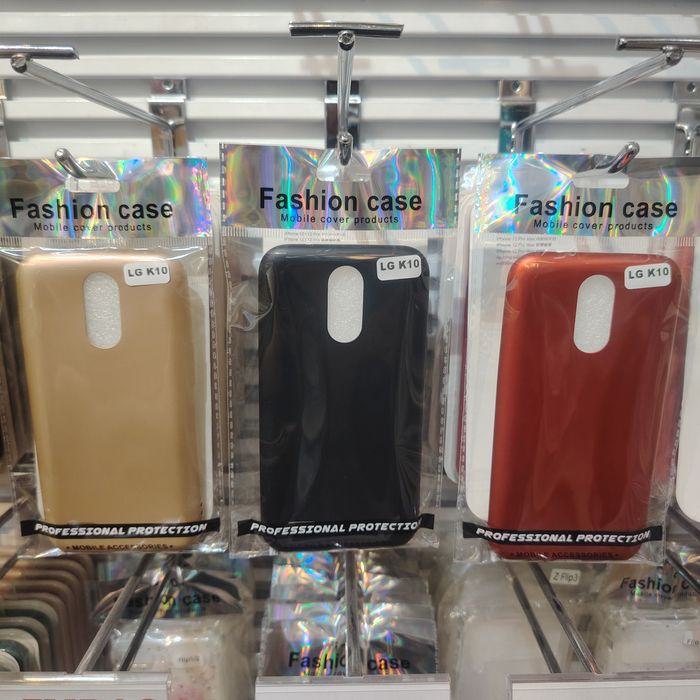 LG K10 Улаан & Шар & Өнгөгүй Кэйс 