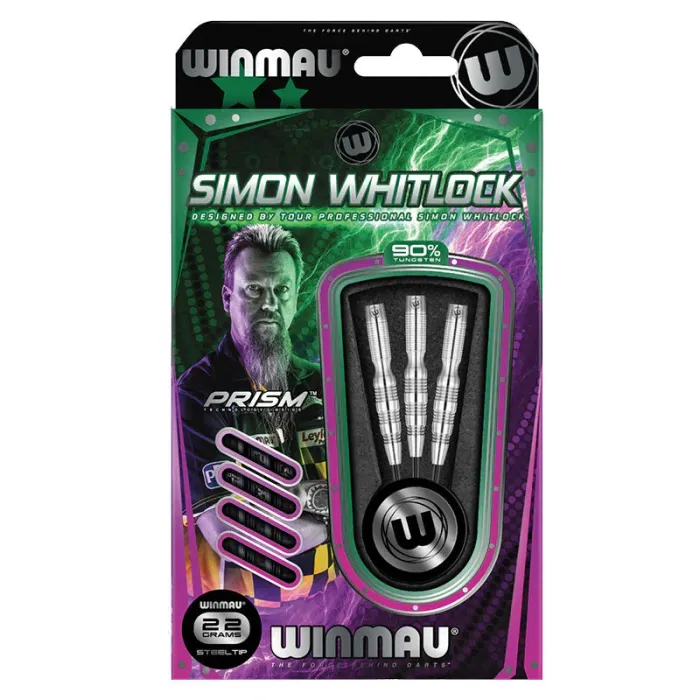 Winmau SIMON WHITLOCK 2 Tungsten 90% Steel Tip