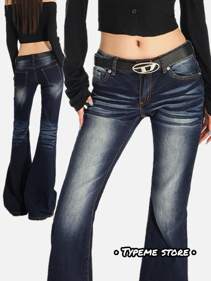 Low rise trapez jeans жеанс өмд