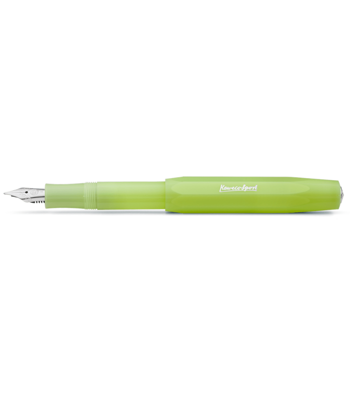 Kaweco FROSTED SPORT Fountain Pen Fine Lime