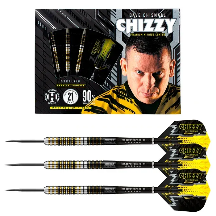 HARROWS Chizzy 90% Steel Tip Darts