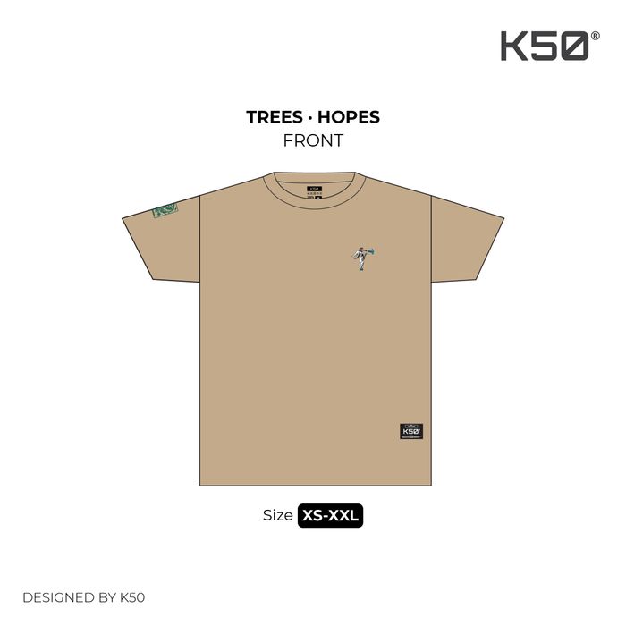Trees & Hopes T-Shirt / FW25 Mocha