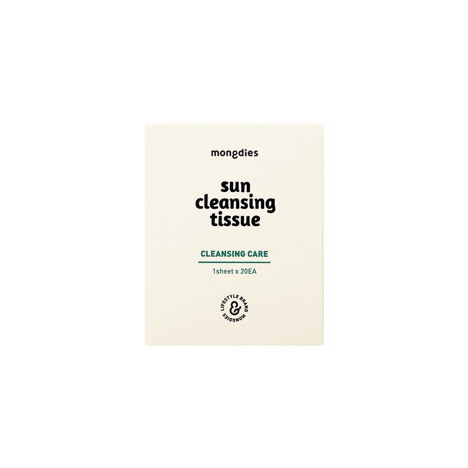  Sun Cleansing Tissue(7g * 20ea) - Нарны тос цэвэрлэх салфетка