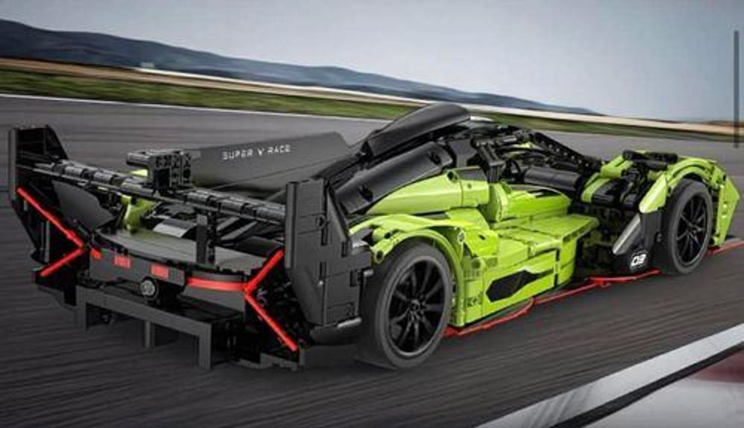 Pagani Zonda R Phantom Wing