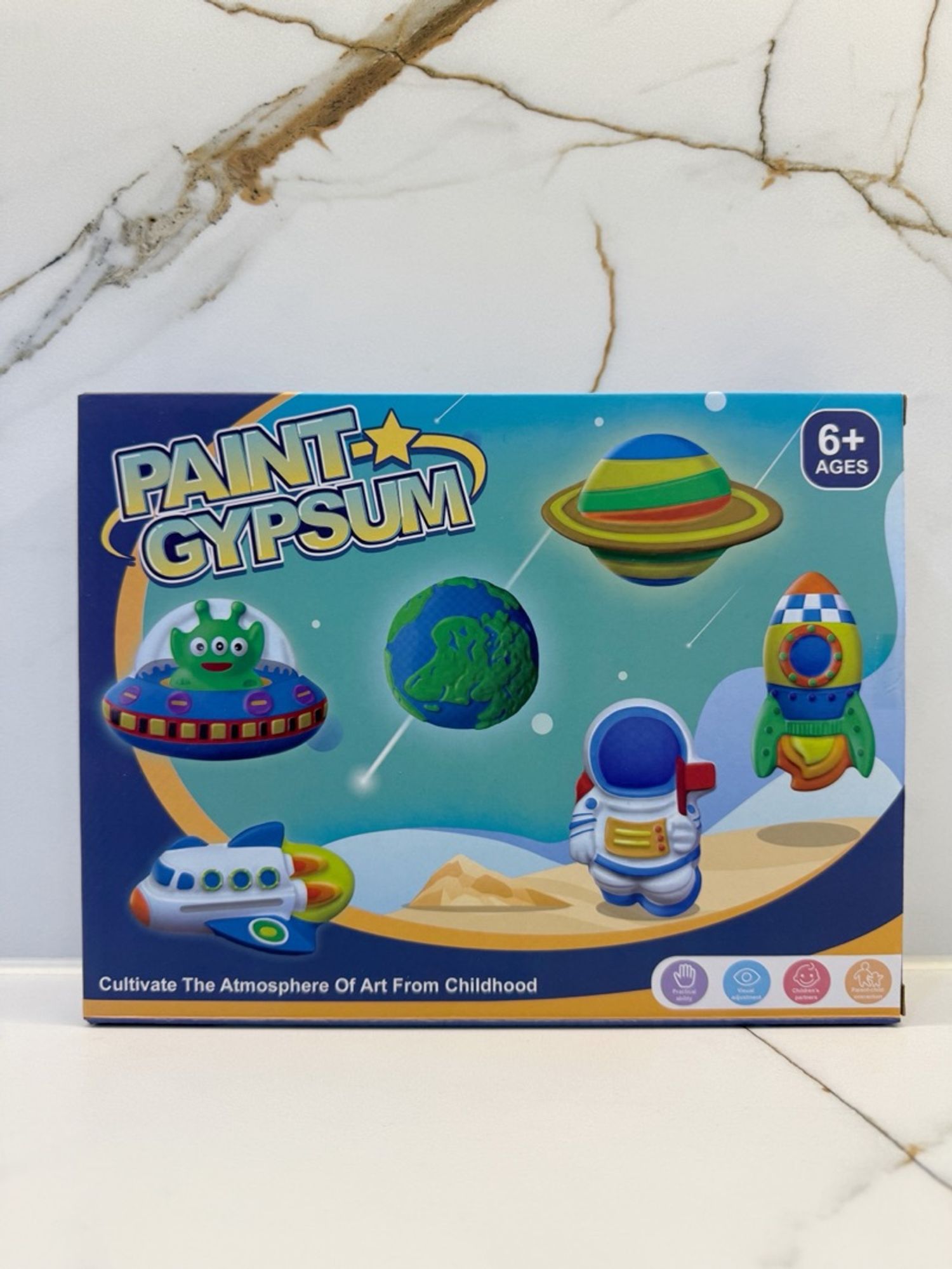 DIY гипсээр хийж буддаг соронз