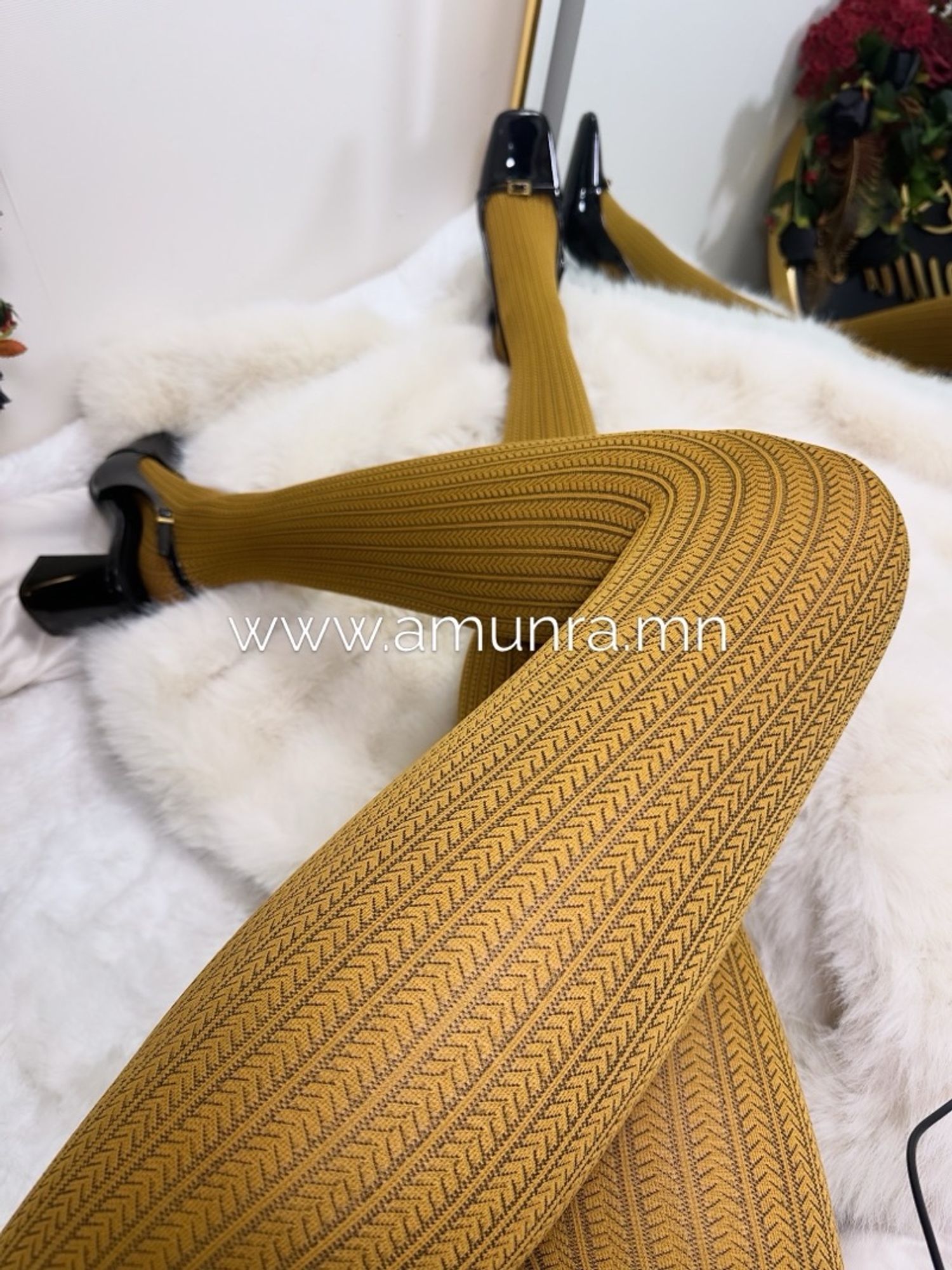 Mustard Tights