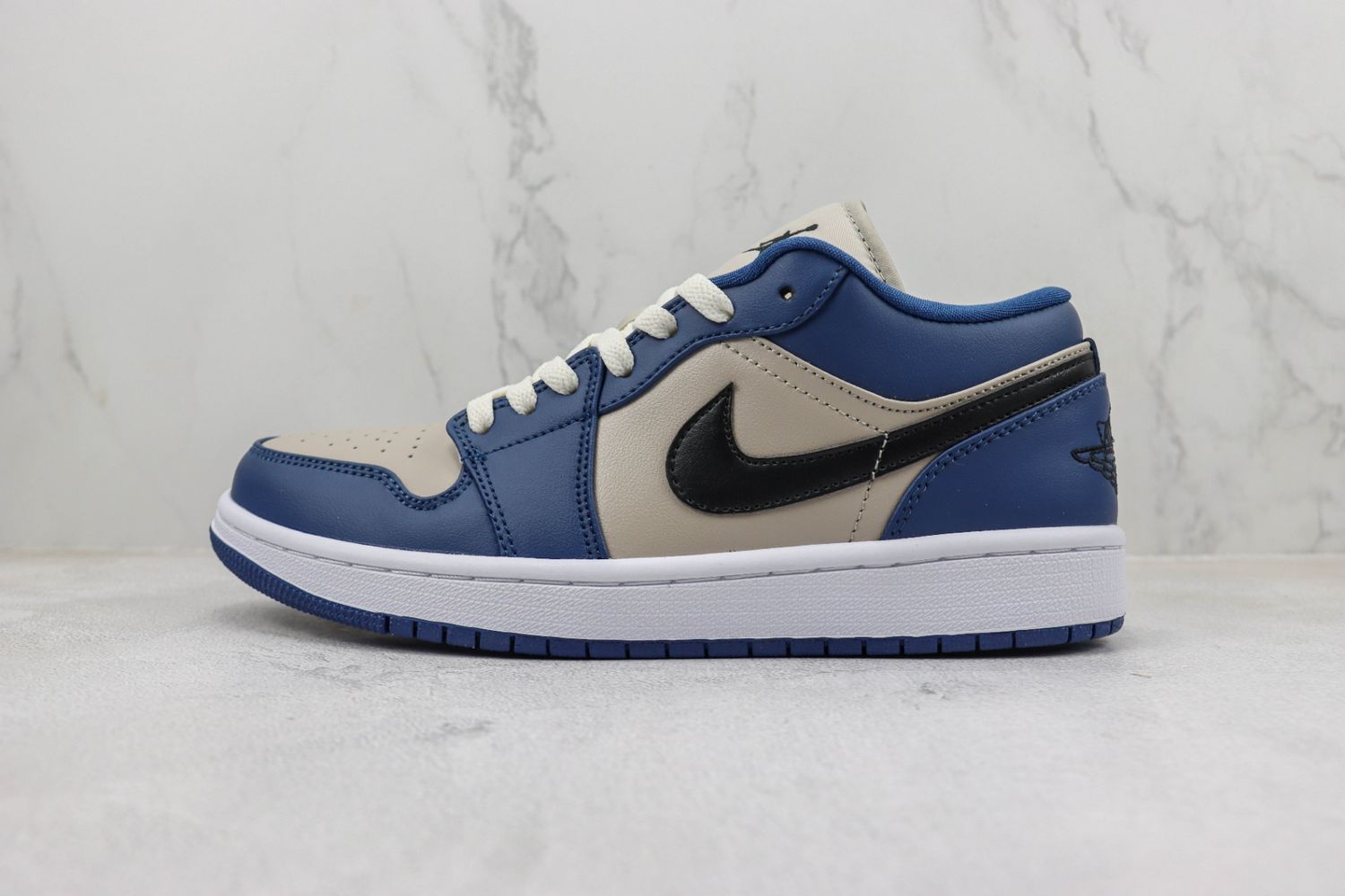 Jordan 1 Low French Blue College Grey (Women's)