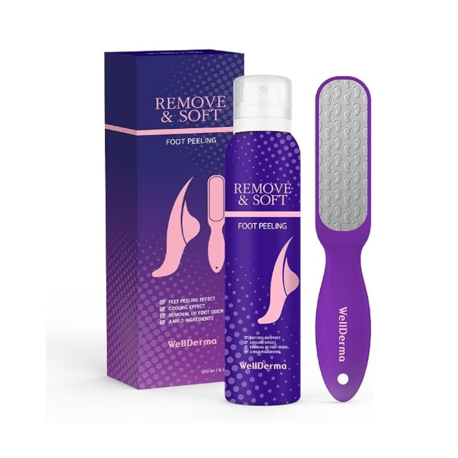 WELLDERMA REMOVE & SOFT FOOT FEELING