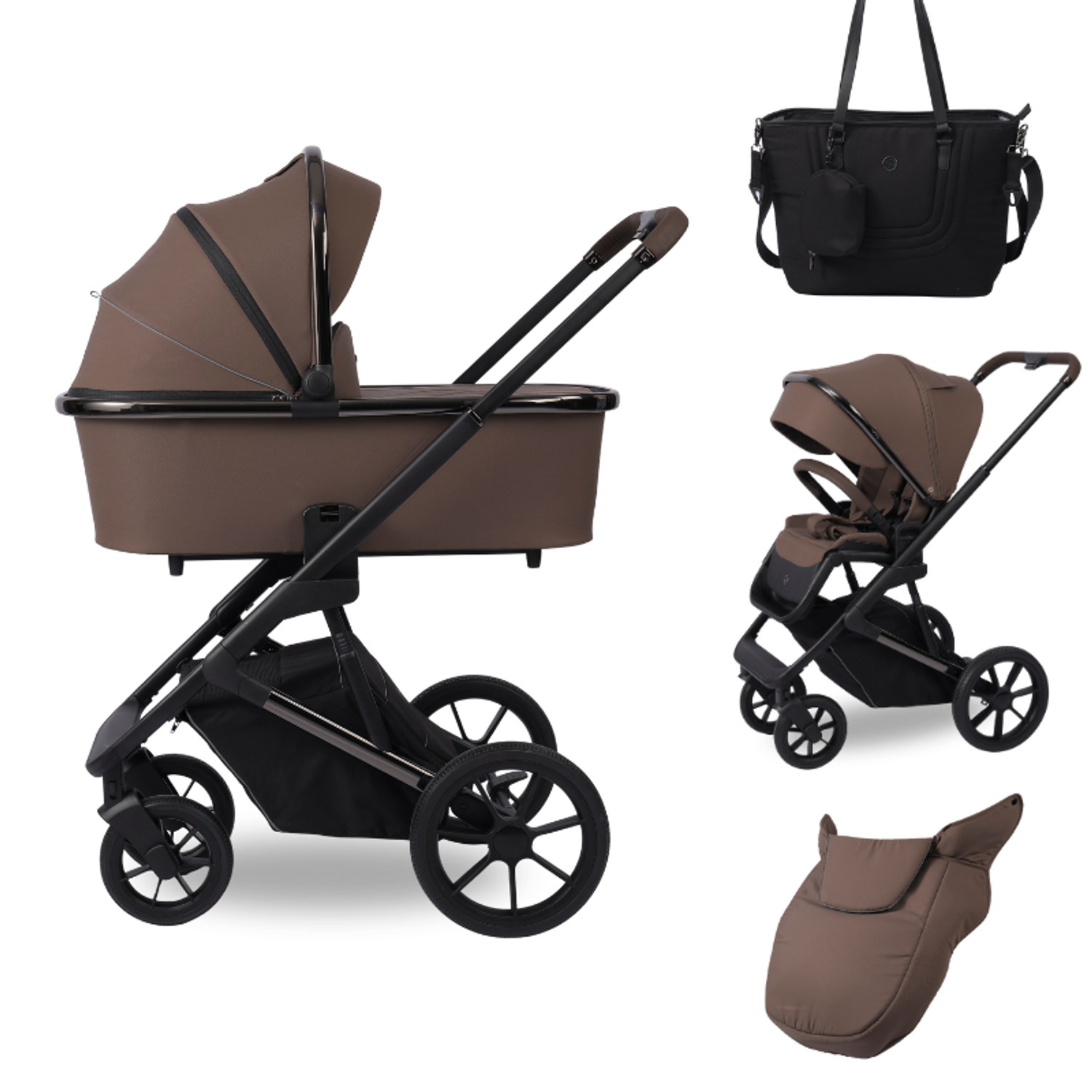 Burbay - E83, 2 хос тэрэг, Ginger Brown