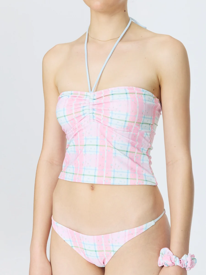 BANDEAU SWIM TOP - PARTY NAPKIN