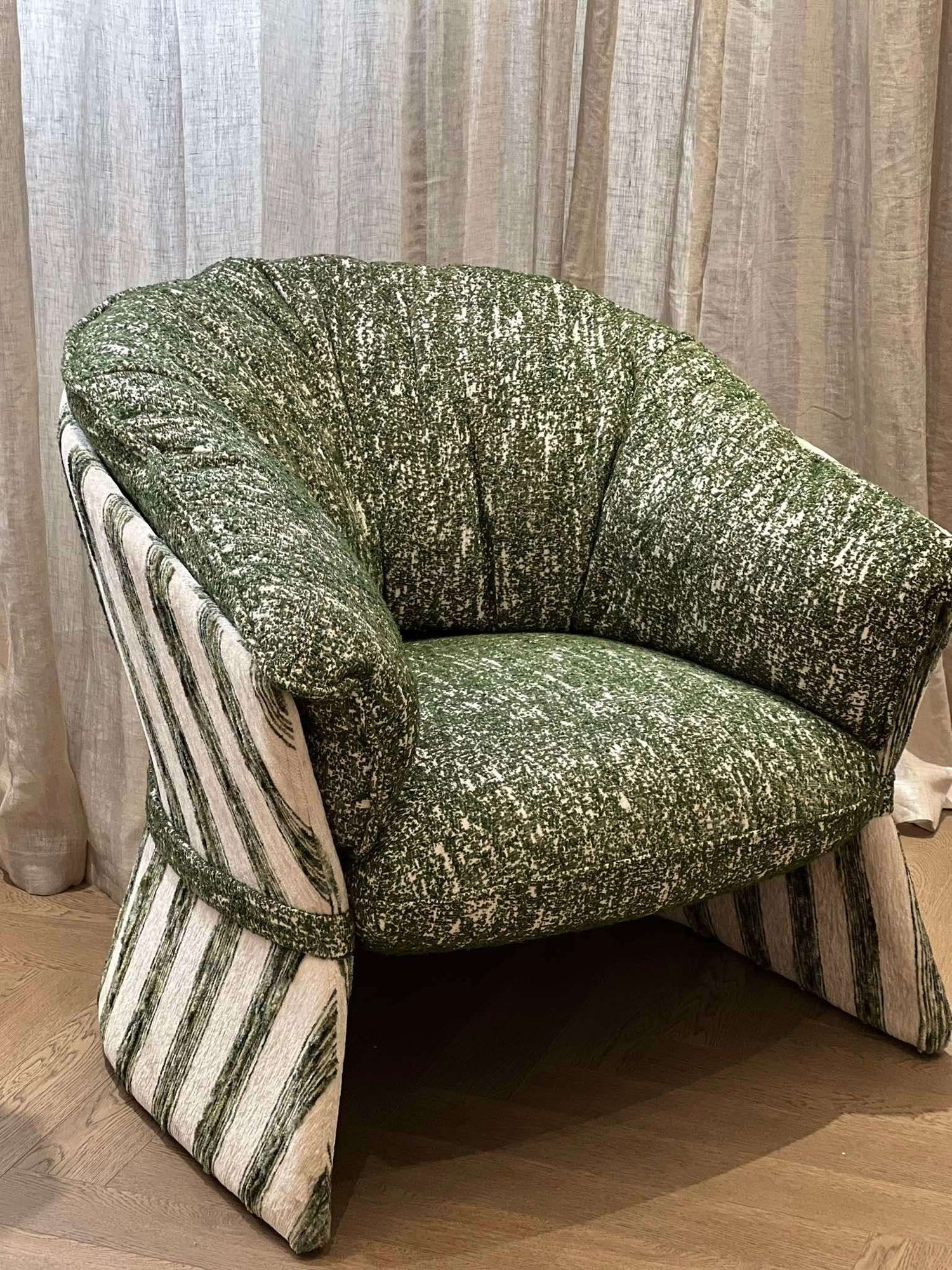Green arm chair 2