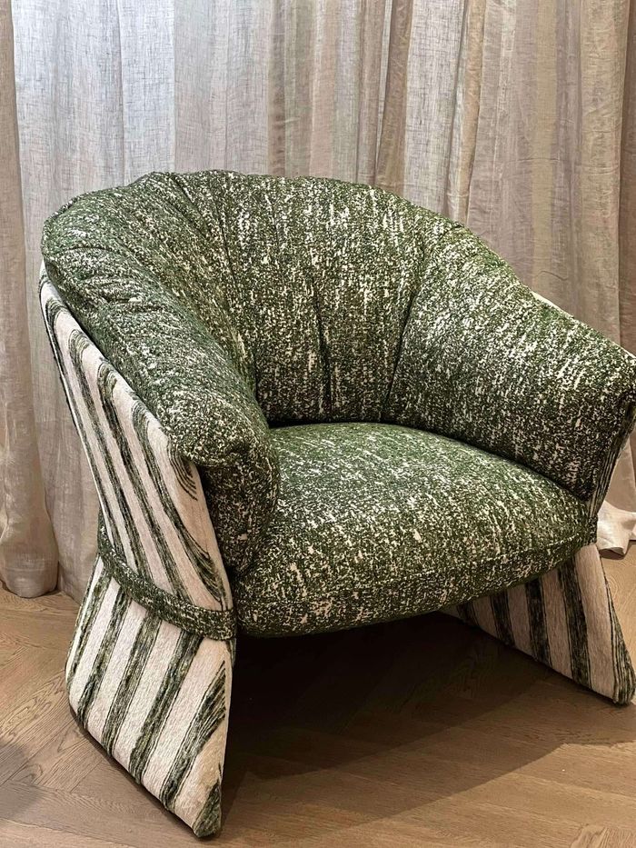 Green arm chair 2