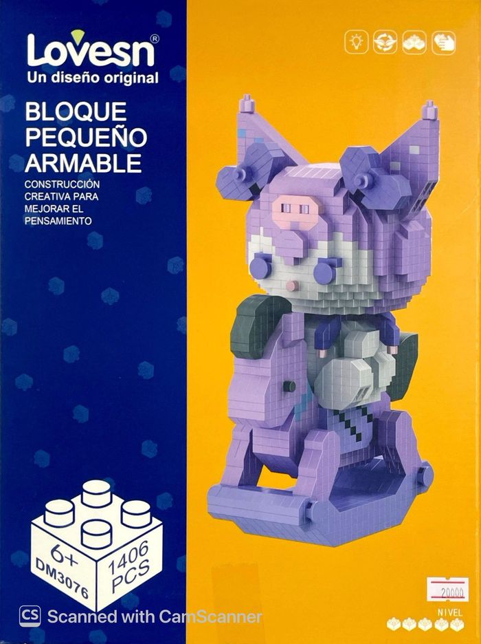 Kuromi lego /1406 pcs/