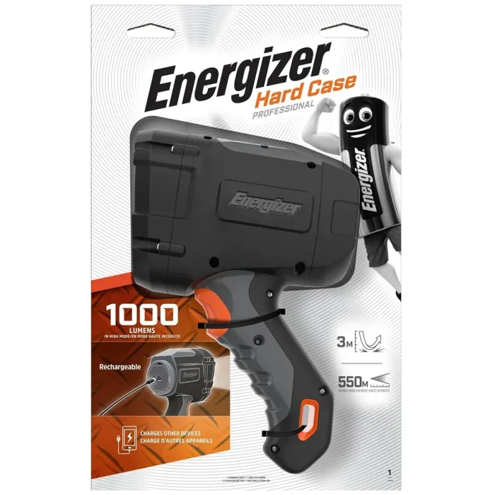 Energizer Hard Case Led Rechargeable 1000 Lumens