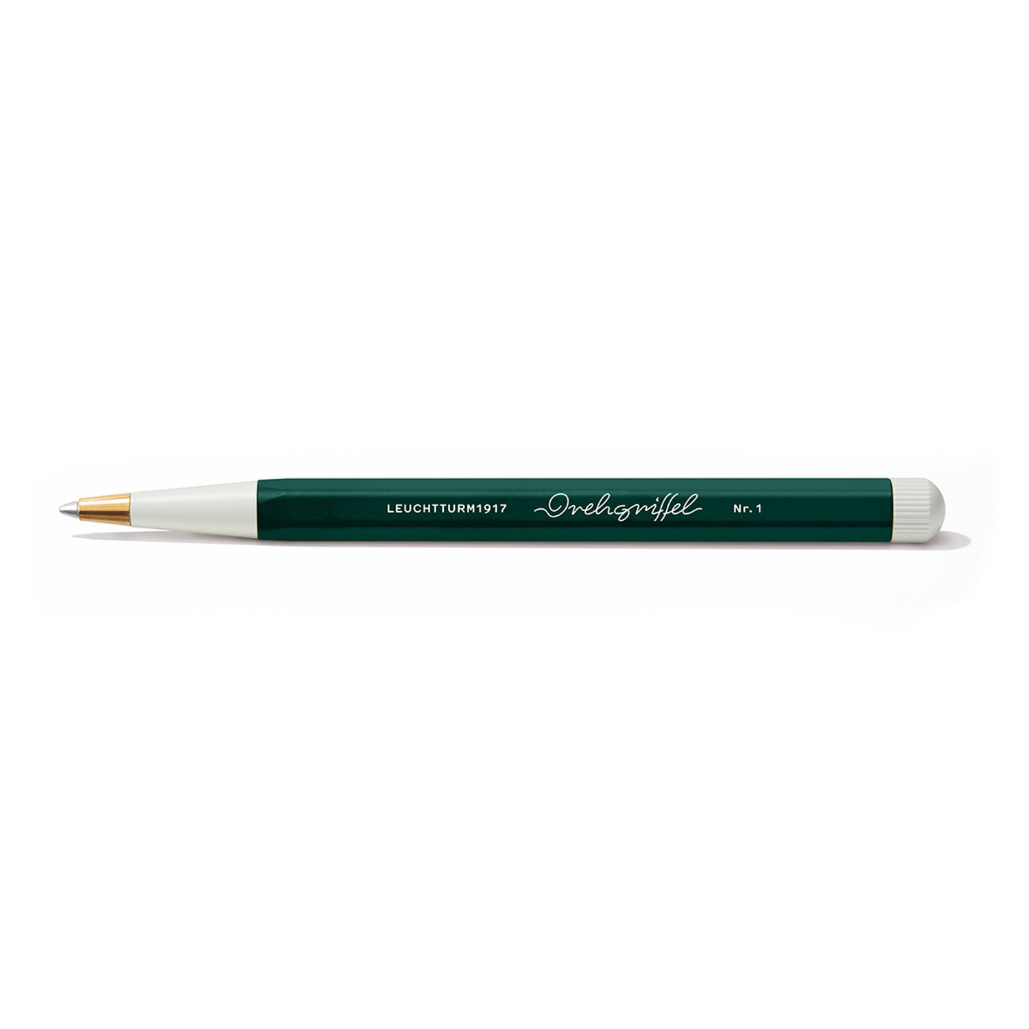 Drehgriffel Nr. 1, Forest Green - (gel pen with black ink)