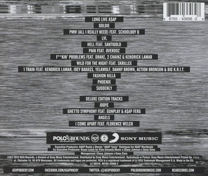 A$AP Rocky - Long. Live. A$AP