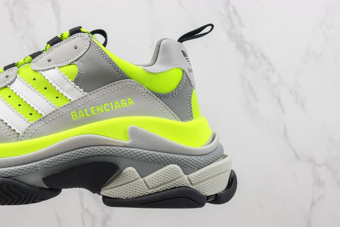 Balenciaga x adidas Triple S Fluo Yellow
