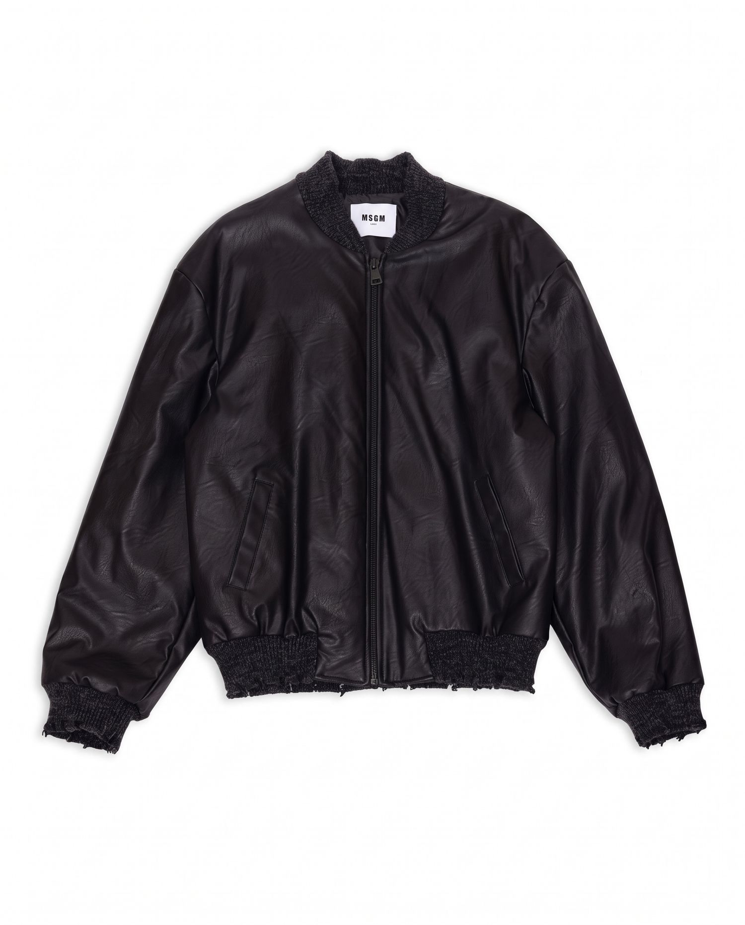 ECO LEATHER BOMBER