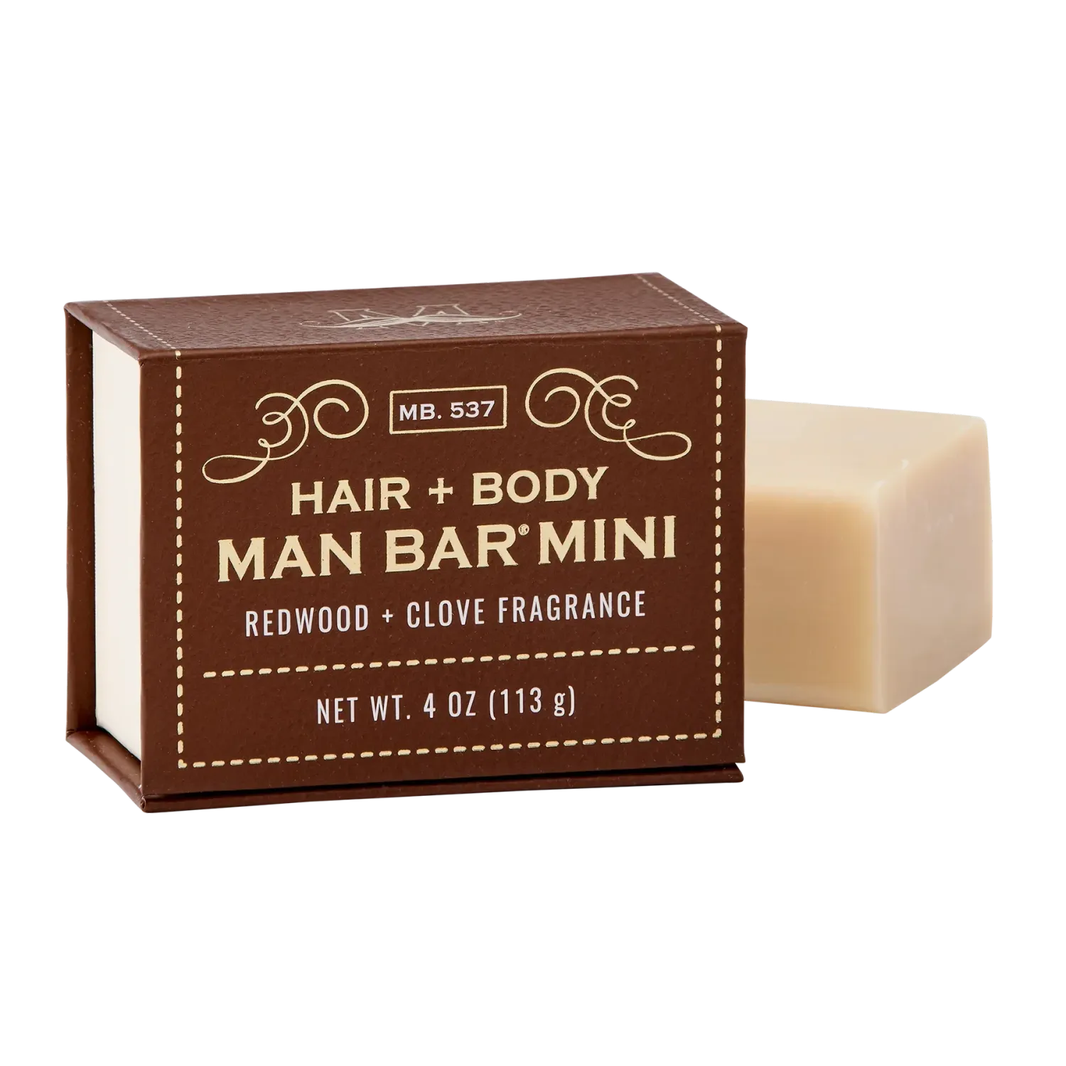Man bar mini Hair & Body - Redwood + Clove