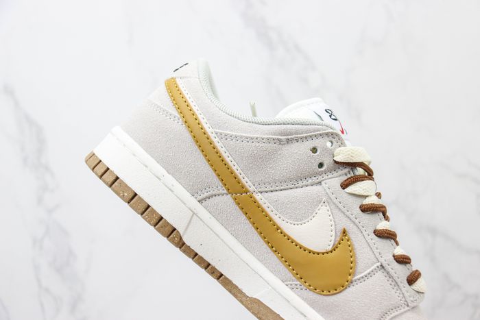 Nike Dunk Low SE 85 Yes I Do Grey Brown Swoosh